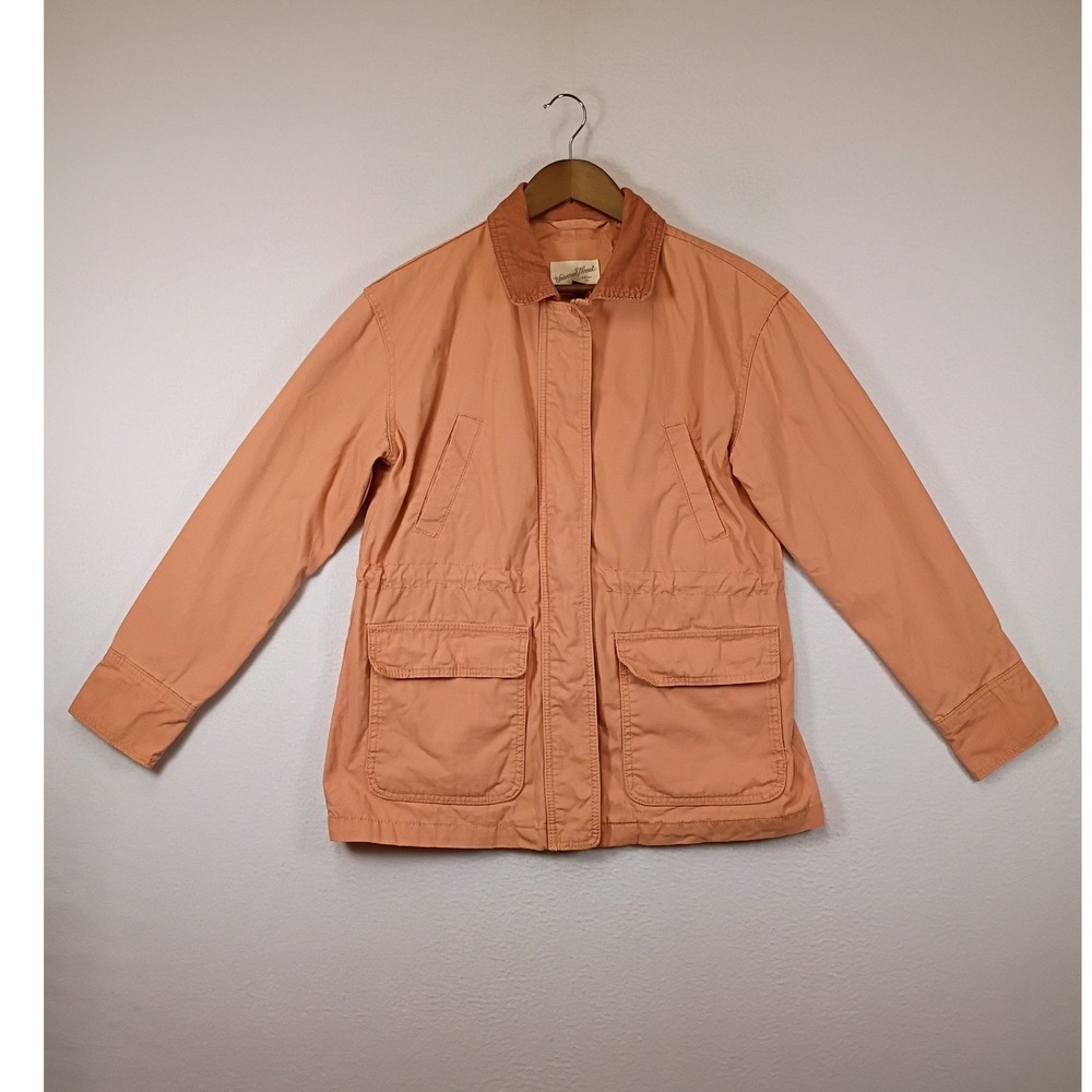 Utility Gorpcore Universal Thread Womens Small Peach Corduroy Collar Barn Jacket